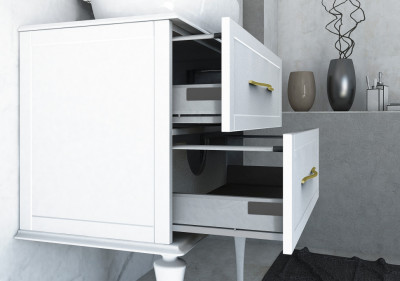 Тумба под раковину CEZARES TIFFANY 75 Bianco opaco