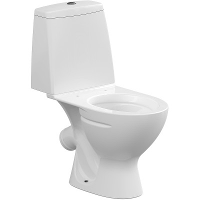 Унитаз компакт Cersanit Star 031 3/6 DPL EO 63423 с бачком и сиденьем микролифт санфарфор