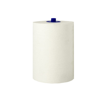 Бумажные полотенца в рулонах 1-слойные белые "ОПТИМУМ АВТОМАТИК МИНИ" (11х100м.) MERIDA BP4302