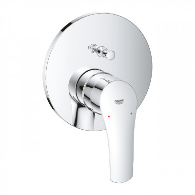 Внешняя часть смесителя для ванны GROHE Eurosmart на 2 потребителя, хром (24043003)