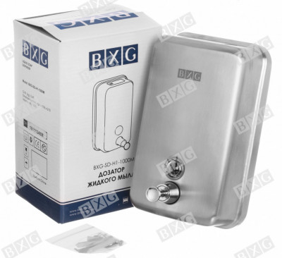 Дозатор жидкого мыла BXG-SD-H1-1000M (антивандальный)