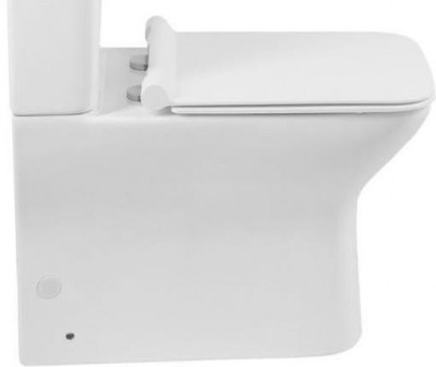 Чаша напольного унитаза Aquanet Rimless Cube-C CL-12248B прямоугольная