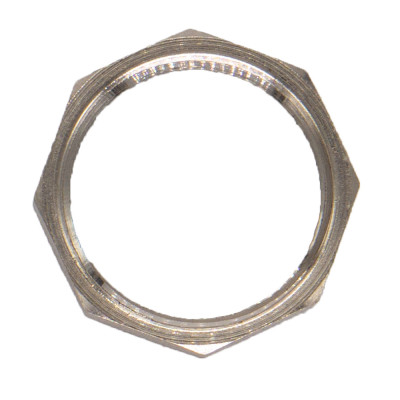 Контргайка резьбовая латунная 1" (гайкагайка) CTM CRBF0001