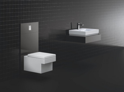 Раковина накладная GROHE Cube Ceramic 60 см, альпин-белый (3947700H)