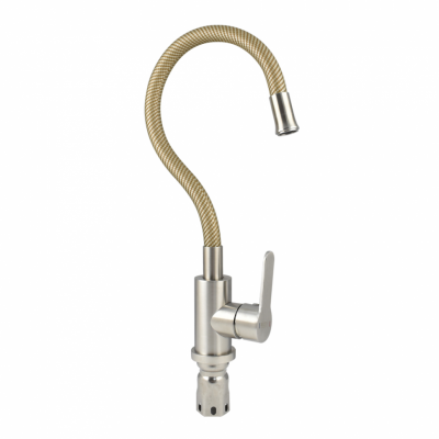 GFmark 9216 / 9217 / 9218 / 9219 / 9220 смеситель для кухни с гибким изливом, нержавеющая сталь