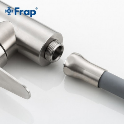 Смеситель Frap для кухни с гибким изливом однорычажный (F4448)