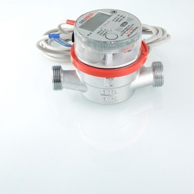 Теплосчетчик квартирный VALTEC VHM-T-15/1,5-СИ-П с тахометр. расходомером, RS-485 и имп. блоком (на под. труб.) Qn=1,5 VHM-T-15/1,5-СИ-П