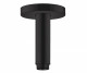 Кронштейн для верхнего душа Hansgrohe S10 27393670 потолочный 100 мм (черный матовый)  (27393670)