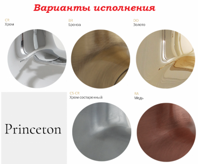 MIGLIORE Princeton 19381 кран запорный, медь