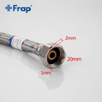 Гибкая подводка Frap EPDM/ПВХ Г1/2-Г1/2-100 см (F96-10)