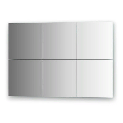 Зеркальная плитка Evoform Refractive 25х25 с фацетом 15 мм BY 1529