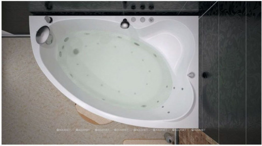 Акриловая ванна Aquanet Mayorca 150x100 R пристенная асимметричная (00204009)