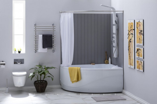 Акриловая ванна Aquanet Mayorca 150x100 R пристенная асимметричная (00204009)