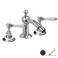 Nicolazzi Classica 1415 DB 78 смеситель для биде с д/к, темная бронза/ручка P.Mont Blanc