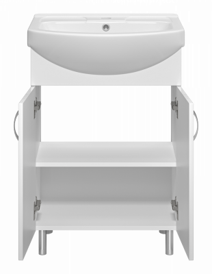Тумба под раковину напольная Misty Изео 60 белый (Э-Изе01060-021Н)