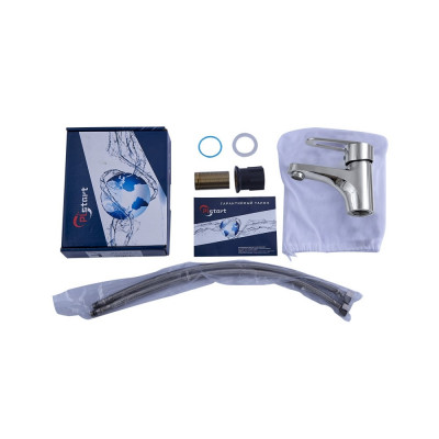 Смеситель для раковины Plstart PL1006, хром