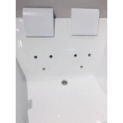 Акриловая ванна Orans 120x170 R 65100xr с гидромассажем асимметричная