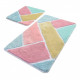 Набор ковриков для ванной Primanova Colors 50х80/40х50 см акрил (DR-63007)  (DR-63007)