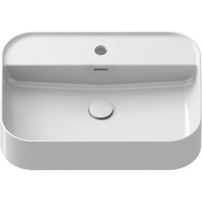 Раковина накладная Ravak Ceramic Slim Shelf R 55 XJX01155005 белая прямоугольная