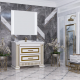 Opadiris Оникс 100 комплект мебели, белый/золото Opadiris Оникс 100 комплект мебели, белый/золото (Оникс 100 золото)
