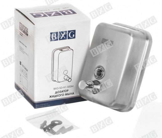 Дозатор жидкого мыла BXG-SD-H1-500M (антивандальный)