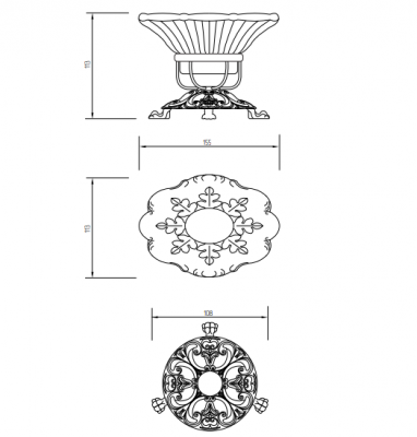 MIGLIORE Elisabetta 17055 мыльница настольная с держателем, золото/белый