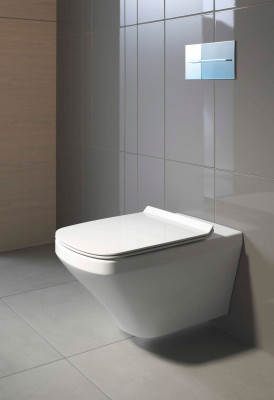 Унитаз Duravit 45510900A1 Rimless подвесной микролифт