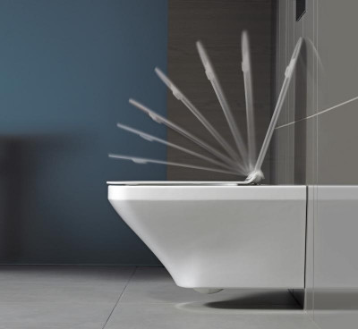 Унитаз Duravit 45510900A1 Rimless подвесной микролифт