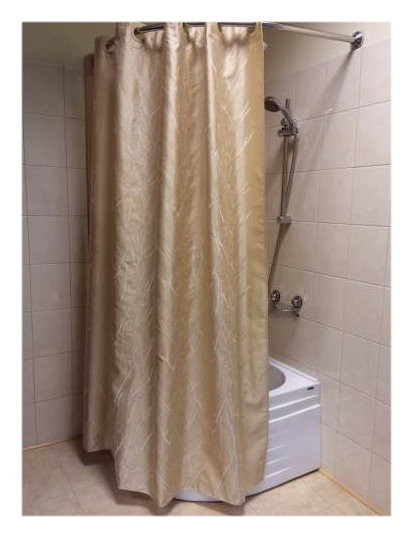 Bath Plus Linen Collection LC1402-2 Deep coffee шторка для ванной, 180 см x 200 см