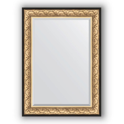 Зеркало настенное Evoform Exclusive 110х80 Барокко золото BY 1301