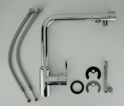 Кухонный смеситель ESKO K23 хром