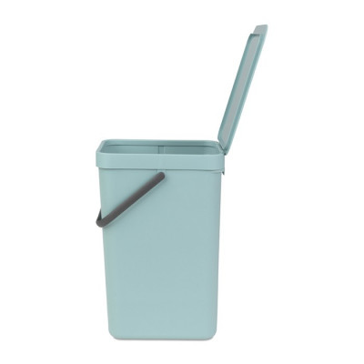 Brabantia Sort & Go 109843 ведро для мусора встраиваемое 16 л, цвет - мятный