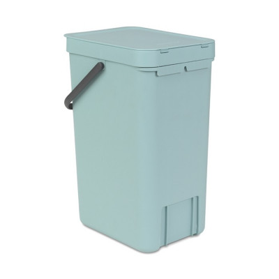Brabantia Sort & Go 109843 ведро для мусора встраиваемое 16 л, цвет - мятный