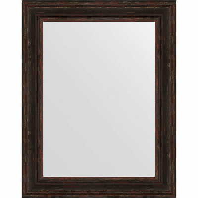 Зеркало настенное Evoform Definite 92х72 BY 3190 в багетной раме Темный прованс 99 мм