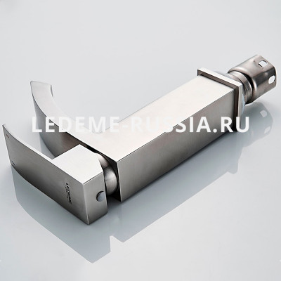 Смеситель для раковины Ledeme H717 L71017 однорычажный, низкий, нерж сталь