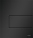 TECEsquare Металлическая панель смыва с картриджем для писсуара, цвет черный матовый (9242813)  (9242813)