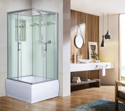 Душевая кабина WeltWasser WW500 Aller 901 90x90 10000003254 профиль хром квадратная