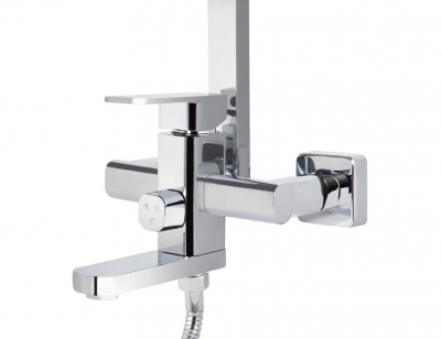 Душевая стойка Kaiser Sonat 34182 со смесителем, хром