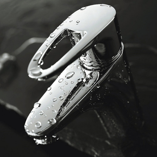 Однорычажный смеситель для раковины Haiba HB1065 (латунь) хром