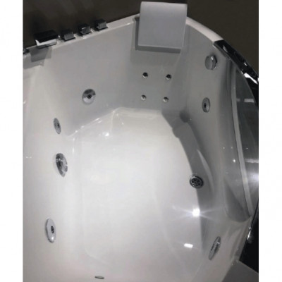 Акриловая ванна Orans 137x137 62118M0 с гидромассажем четверть круга