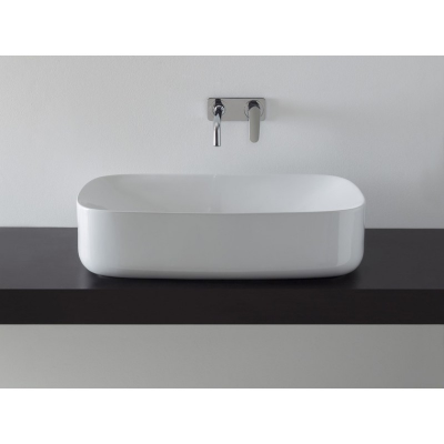 Раковина накладная Scarabeo Moon 5502 72 x 42 см, белый глянец