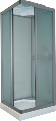 Душевая кабина Parly Frost FQ811 80х80х215см, квадрат, хром