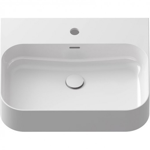 Раковина накладная Ravak Ceramic Slim Wall R 55 XJX01155006 белая прямоугольная