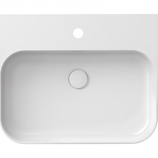 Раковина накладная Ravak Ceramic Slim Wall R 55 XJX01155006 белая прямоугольная