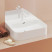 Раковина накладная Ravak Ceramic Slim Wall R 55 XJX01155006 белая прямоугольная