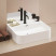 Раковина накладная Ravak Ceramic Slim Wall R 55 XJX01155006 белая прямоугольная