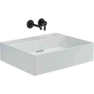 Раковина накладная Kerama Marazzi Logica 60 LO.wb.60.0 белая глянцевая прямоугольная