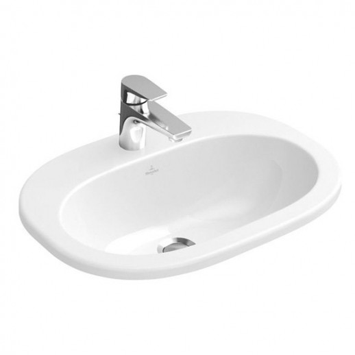 Villeroy&Boch O.novo 41615601 раковина встраиваемая, 56 см х 40,5 см, белая