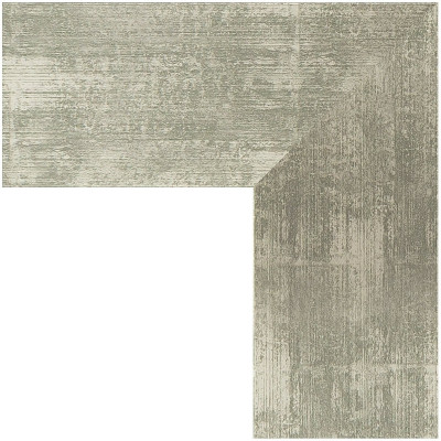 Зеркало настенное Evoform Definite 150х60 BY 3122 в багетной раме Алюминий 90 мм