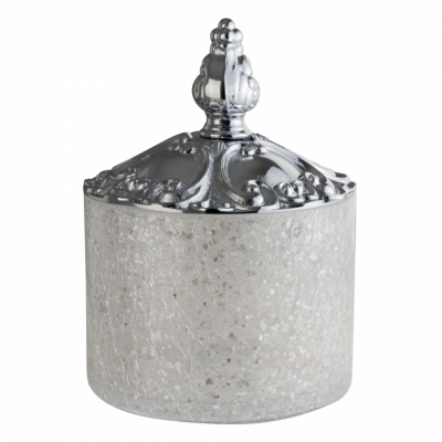 MIGLIORE Elisabetta 17022 косметическая банка высокая, 9 см, хром